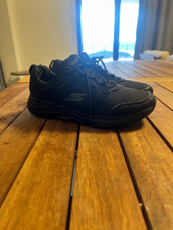 Skechers Orjinal Siyah Erkek Spor Dış Mekan Ayakkabısı - Görsel 3