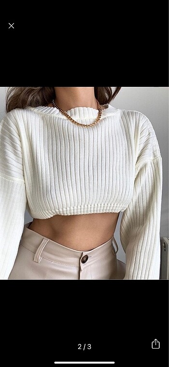 Diğer Crop kazak