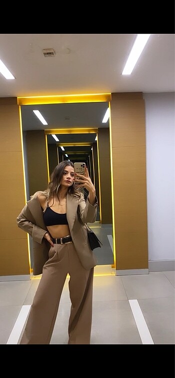 Diğer Kahve blazer