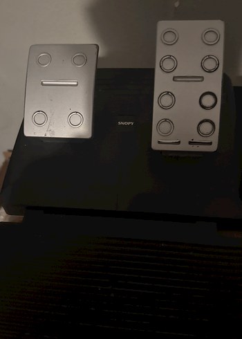 Snopy Siyah Oyun Direksiyon Seti - Görsel 3