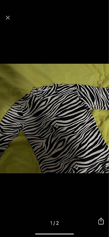 Diğer Zebra Desen Bluz