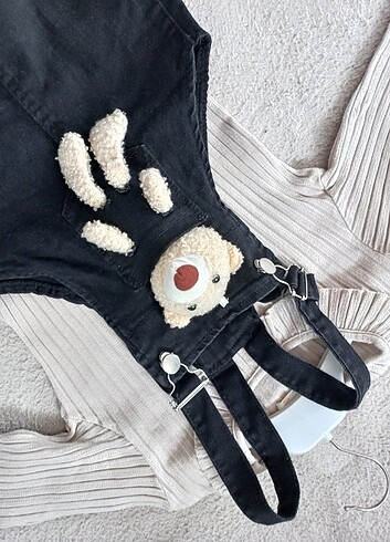 Şortlu salopet takım  - Görsel 12