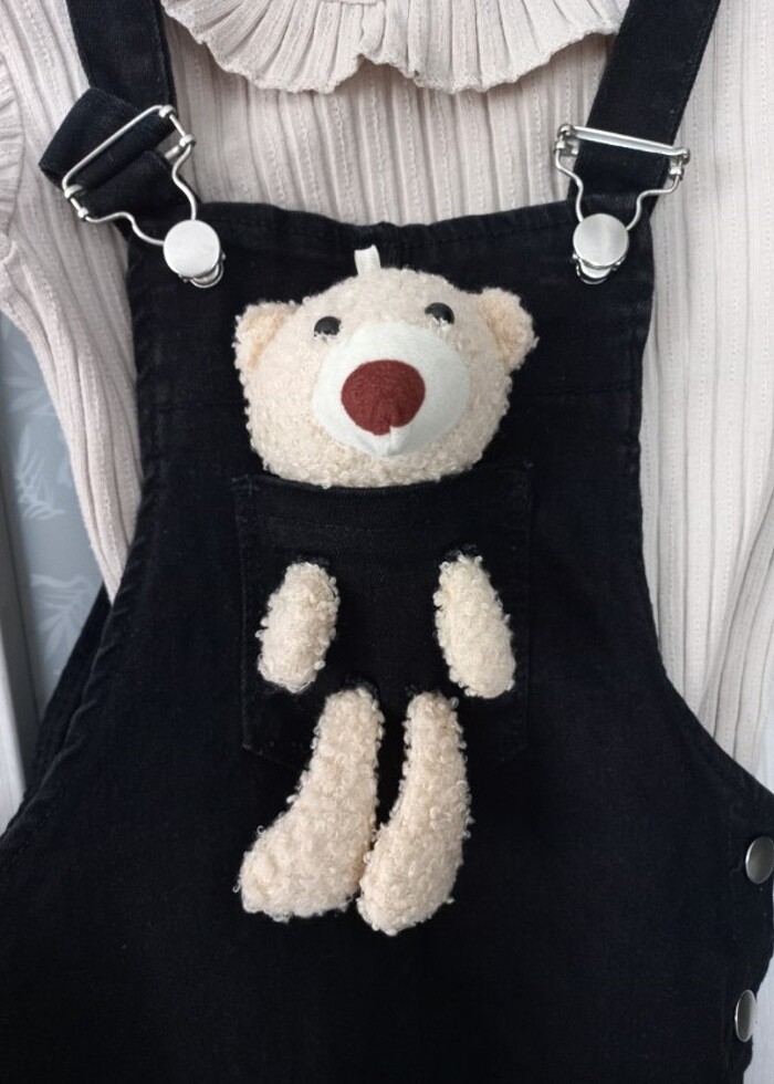 Şortlu salopet takım  - Görsel 3