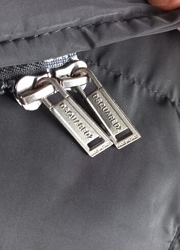 l Beden siyah Renk DSQUARED2 ŞİŞME YELEK