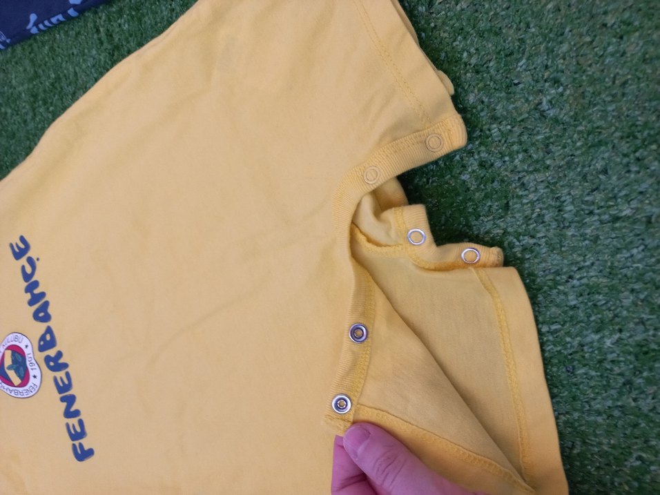 Renkli Baskılı Çocuk zıbın - Görsel 4