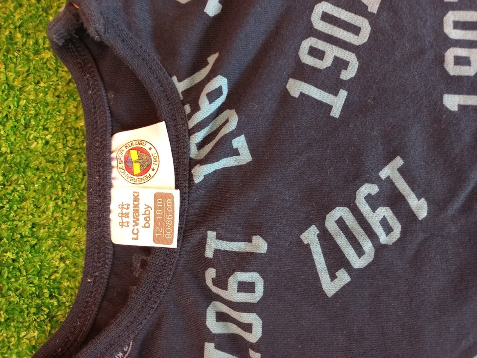 Renkli Baskılı Çocuk zıbın - Görsel 3