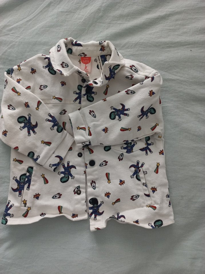 Koton bebek ceket - Görsel 5