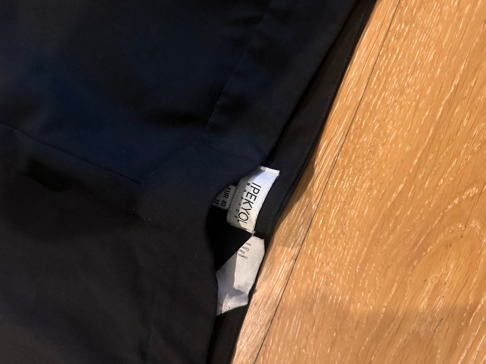 Siyah Kadın  Kumaş Pantolon ipekyol - Görsel 2