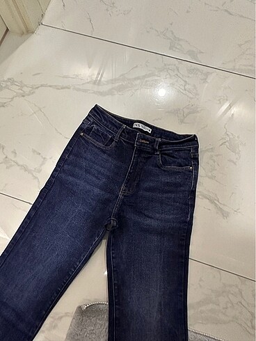 s Beden Zara mini flare jeans kot pantolon