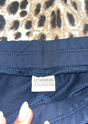 LC Waikiki Siyah Çocuk Pilili Salaş İspanyol Paça Pantolon