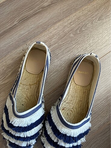 Mango püskül detaylı espadril