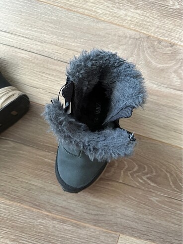 22 Beden gri Renk Unisex Bebek bot