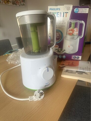 Philips Avent wasabi buharlı pişirici ve blender