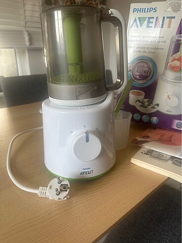  Beden Avent wasabi buharlı pişirici ve blender