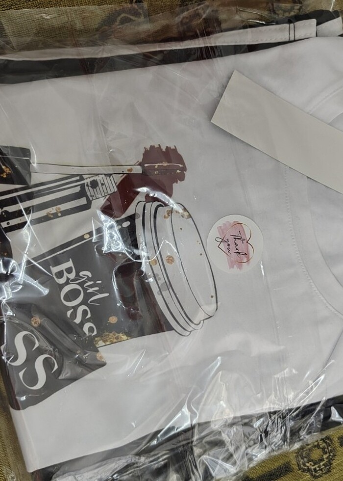 Baskılı pijama takım - Görsel 4