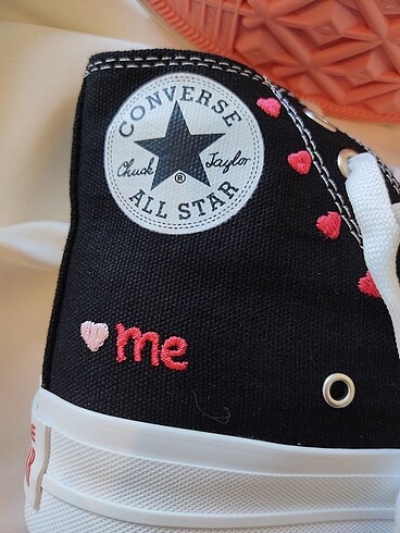 40 Beden siyah Renk Converse