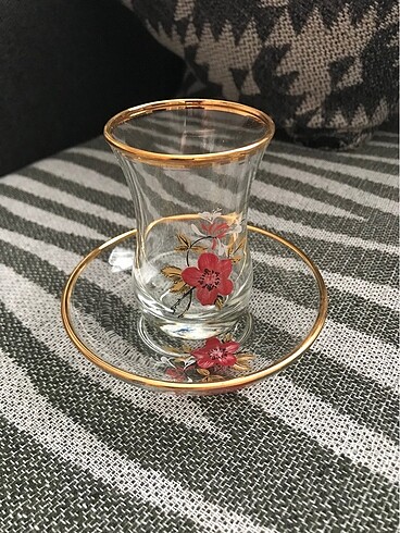 Çay seti kullanılmamış