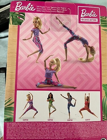  Beden Sonsuz hareket barbie