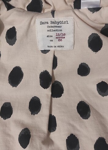 12-18 Ay Beden Zara Mont 
