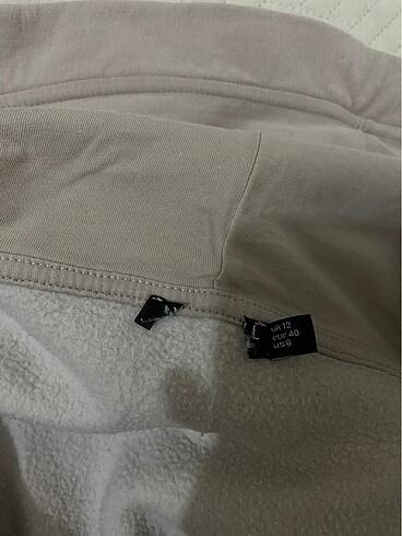 40 Beden ten rengi Renk Kapşonlu sweatshirt