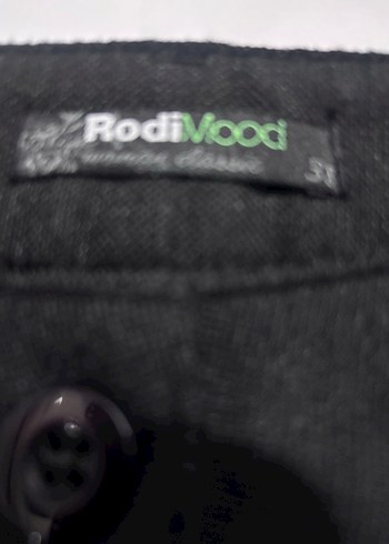 Rodi Mood Siyah Kadın Ofis Kumaş Pantolon - Görsel 2