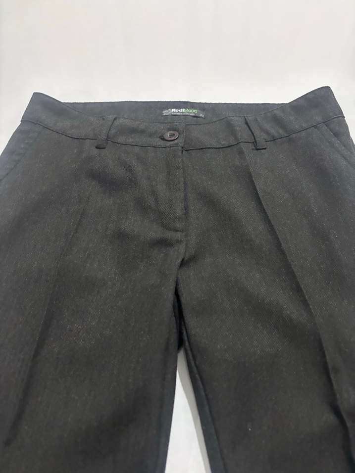 Rodi Mood Siyah Kadın Ofis Kumaş Pantolon - Görsel 3