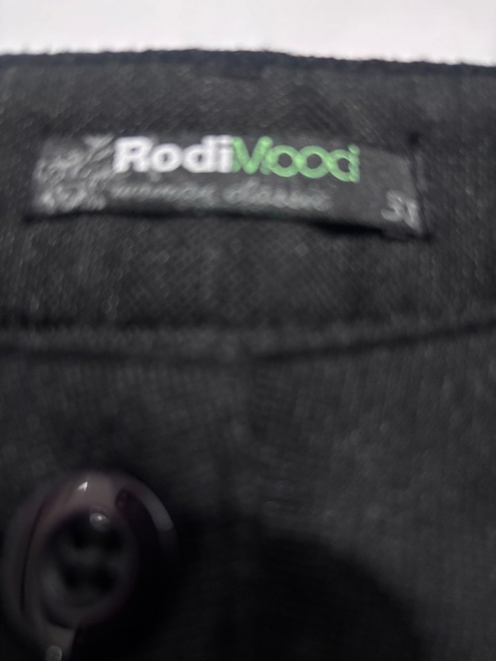 Rodi Mood Siyah Kadın Ofis Kumaş Pantolon - Görsel 2