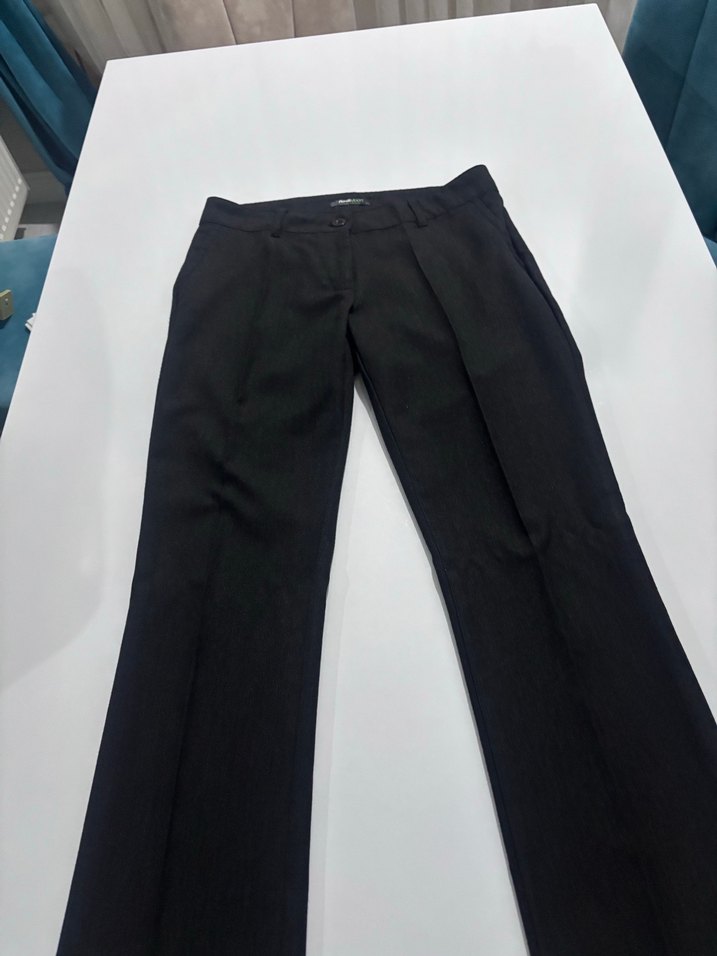 Rodi Mood Siyah Kadın Ofis Kumaş Pantolon - Görsel 5