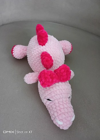 Pembe Renkli Yumuşak Peluş Oyuncak - Görsel 2