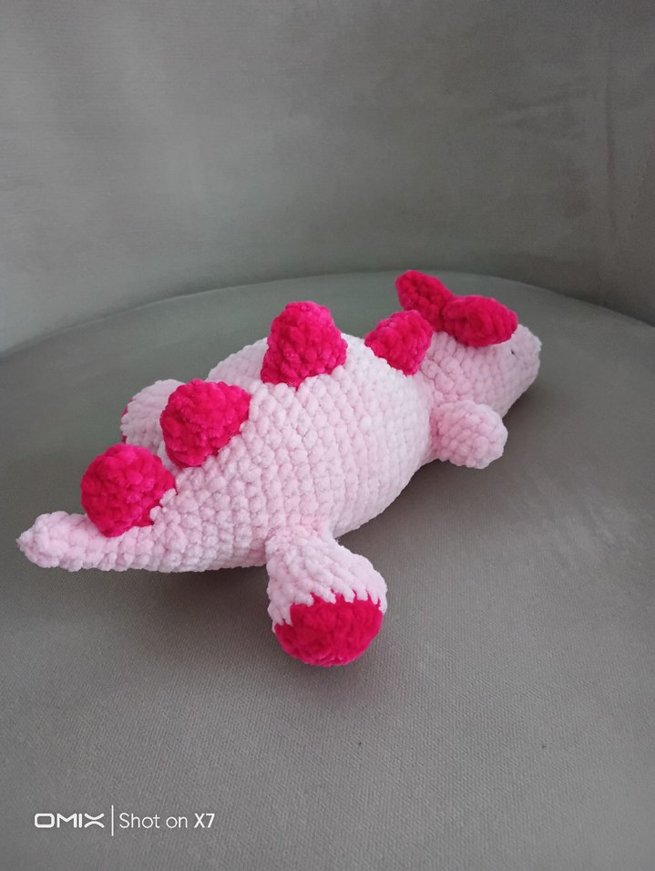 Pembe Renkli Yumuşak Peluş Oyuncak - Görsel 3