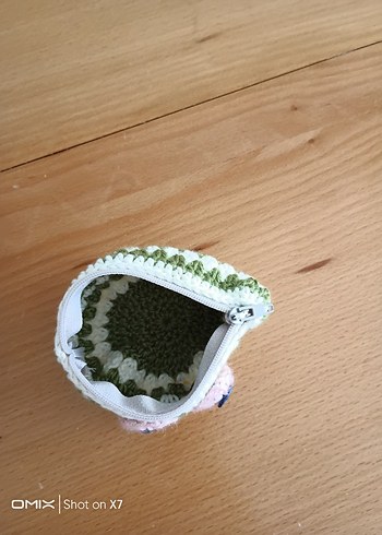 Beden Renkli Nakışlı Örgü Bohem Kadın Cüzdan