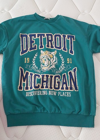 Renkli Baskılı Sweatshirt - Görsel 2