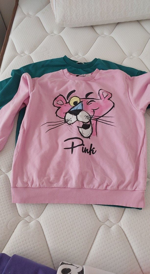 Renkli Baskılı Sweatshirt - Görsel 3