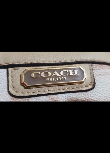 Beden camel Renk coach kol çantası