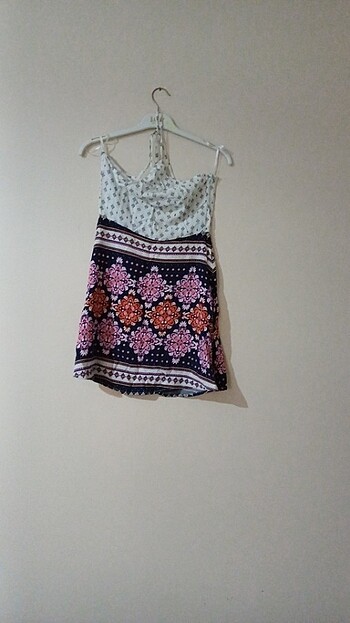 36 Beden Askili mini elbise
