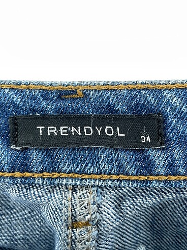 34 Beden mavi Renk Trendyol & Milla Jean / Kot %70 İndirimli.