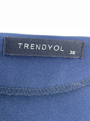 36 Beden lacivert Renk Trendyol & Milla Kısa Elbise %70 İndirimli.