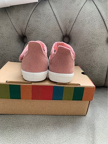 19 Beden pembe Renk Vicco bebek ayakkabısı