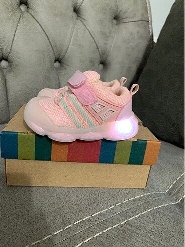 19 Beden pembe Renk Vicco bebek ayakkabısı