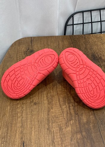 Kız Çocuk Kırmızı Sıcak Ev Terliği - Görsel 5