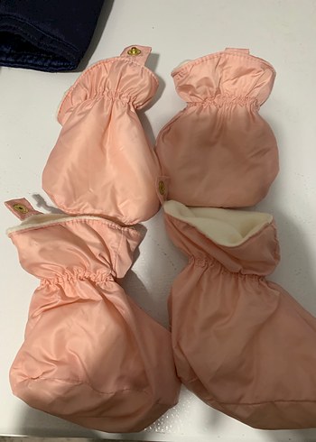 B&G store Peluş Detaylı Pembe Bebek Kız Tulumu - Görsel 5