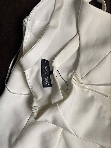 s Beden beyaz Renk zara cut out detaylı elbise