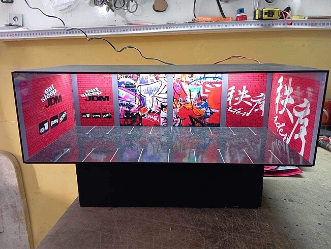 Garaj diorama jdm