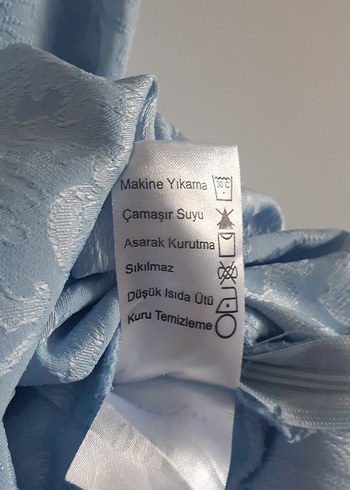 Mavi Kısa Yuvarlak Yaka Pilili Abiye Elbise - Görsel 6