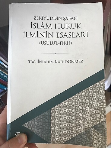 İslam hukuk ilminin esasları usulül fıkıh