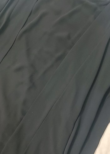 46 Beden siyah Renk Siyah Uzun Kollu Elbise Takım