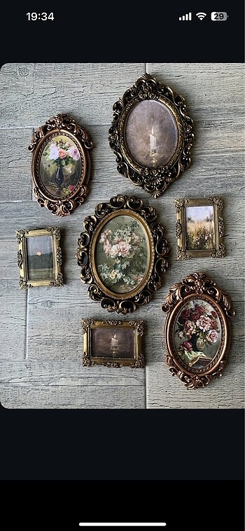 7 li çerçeve ????? set