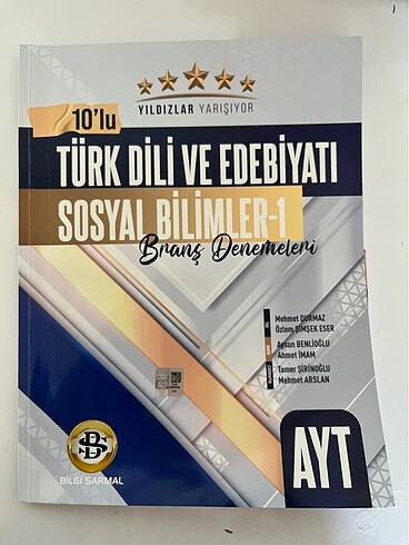 BİLGİ SARMAL AYT SOS1 DENEME
