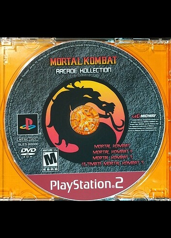 Mortal Kombat Arcade Collection (MK 1-2-3) - PS2