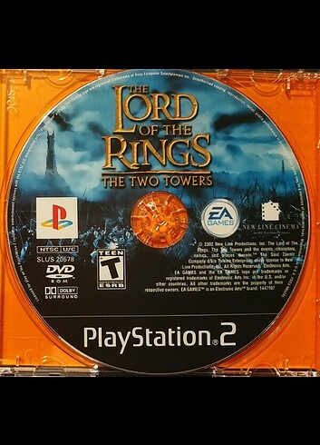 The Lord of the Rings - The Two Towers - PS2